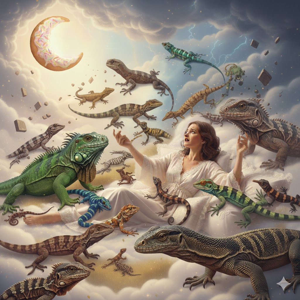 Sonhar com lagartos