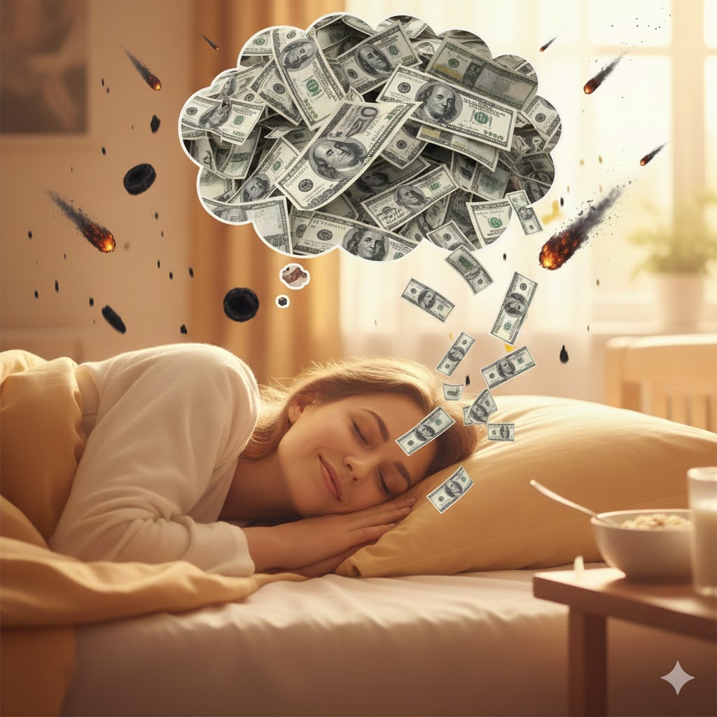 Sonhar com nota de dinheiro