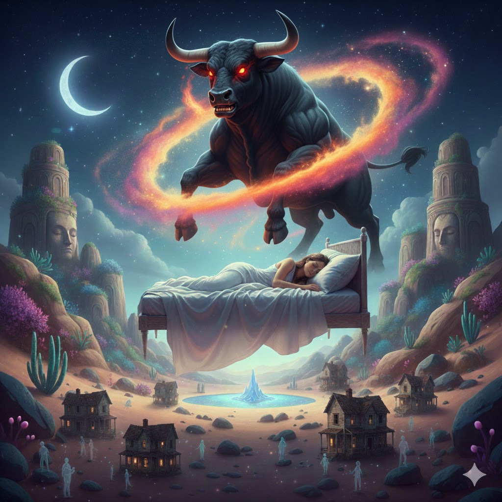 Sonhar com touro bravo