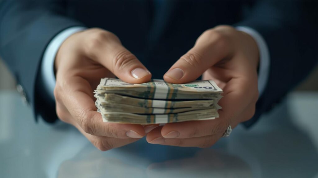 Sonhar ganhando dinheiro