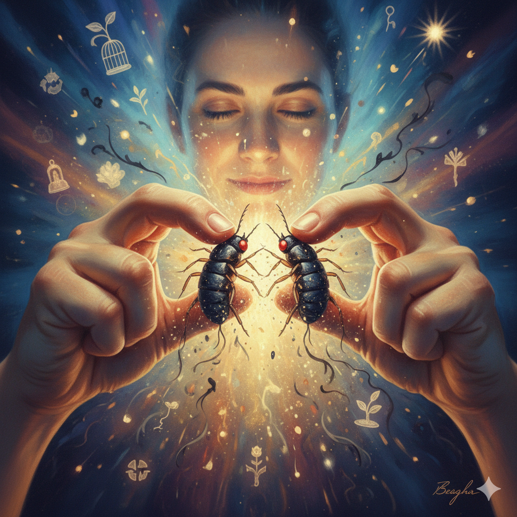 Sonhar matando piolho