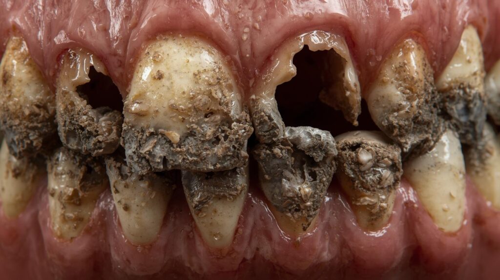 Sonhos com dentes podre