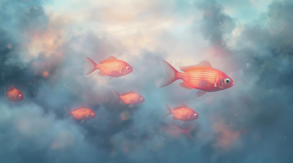 Sonhos com peixes vivos