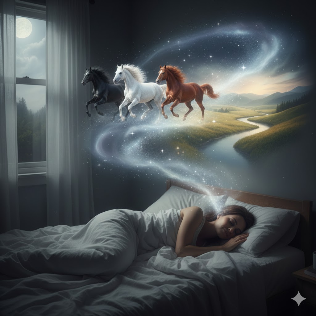 Sonhar com cavalos